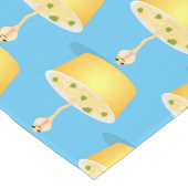 Schudnoedels, cartoon illustratie humor korte tafelloper (Hoek)