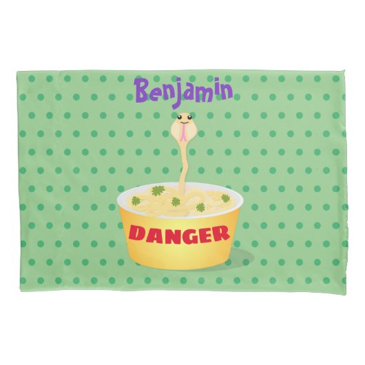 Schudnoedels, cartoon illustratie humor kussensloop (Voorkant)