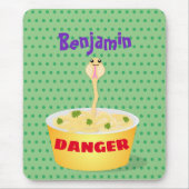 Schudnoedels, cartoon illustratie humor muismat (Voorkant)