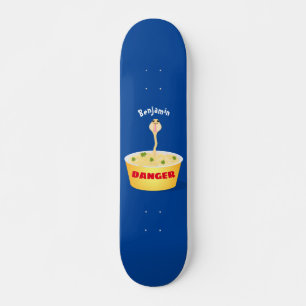 Schudnoedels, cartoon illustratie humor persoonlijk skateboard