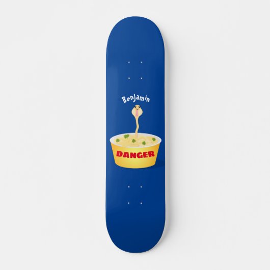 Schudnoedels, cartoon illustratie humor persoonlijk skateboard (Voorkant)