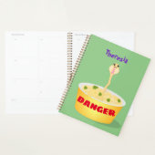 Schudnoedels, cartoon illustratie humor planner (Display)
