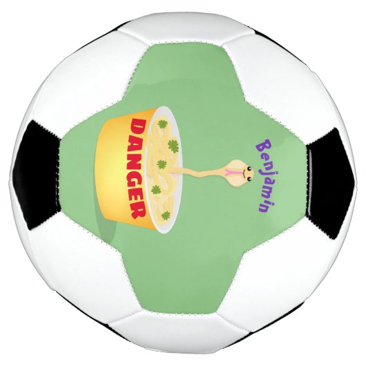 Schudnoedels, cartoon illustratie humor voetbal (Gedraaid)