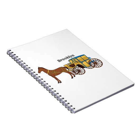 Schudpaard en koninklijke tekening notitieboek (Rechterzijde)