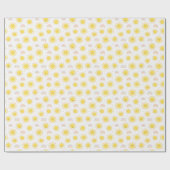 Schudpastelzonneschijn, regenbogen en harten cadeaupapier (Vlak)