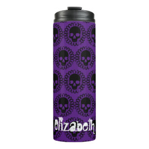 Schudpatroon Elegant Fun Halloween Gothic Elke kle Thermosbeker
