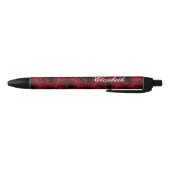 Schudpatroon Elegant Fun Halloween Gothic Elke kle Zwarte Inkt Pen (Bodem)