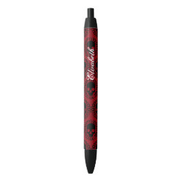 Schudpatroon Elegant Fun Halloween Gothic Elke kle Zwarte Inkt Pen