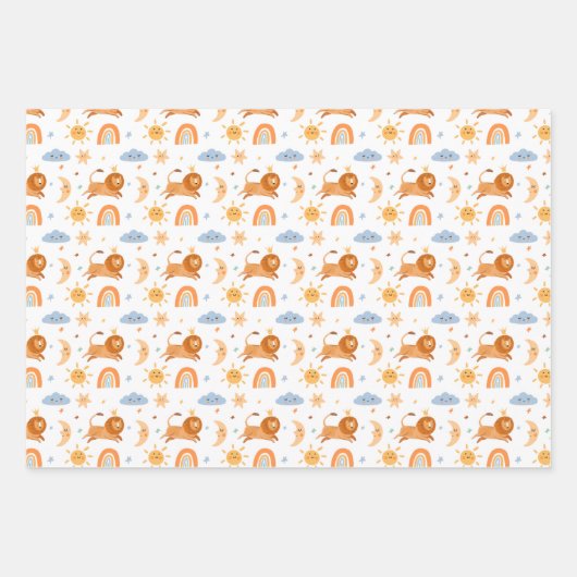 Schudpatroon Inpakpapier Vel (Voorkant)