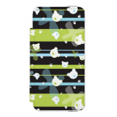 Schudpatroon met kleine beren incipio iPhone portemonnee hoesje (Voorkant Agenda)