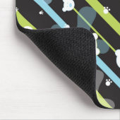 Schudpatroon met kleine beren muismat (Hoek)