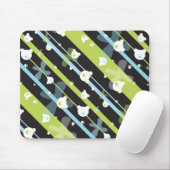 Schudpatroon met kleine beren muismat (Met muis)