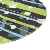 Schudpatroon met kleine beren snijplank (Hoek)