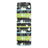 Schudpatroon met kleine beren thermosbeker (Achterkant)