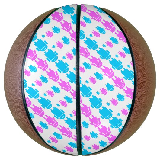 Schudrobotarolpatroon Basketbal (Verticaal)