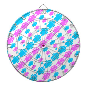 Schudrobotarolpatroon Dartbord