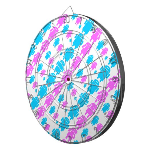 Schudrobotarolpatroon Dartbord (Voorkant Rechts)