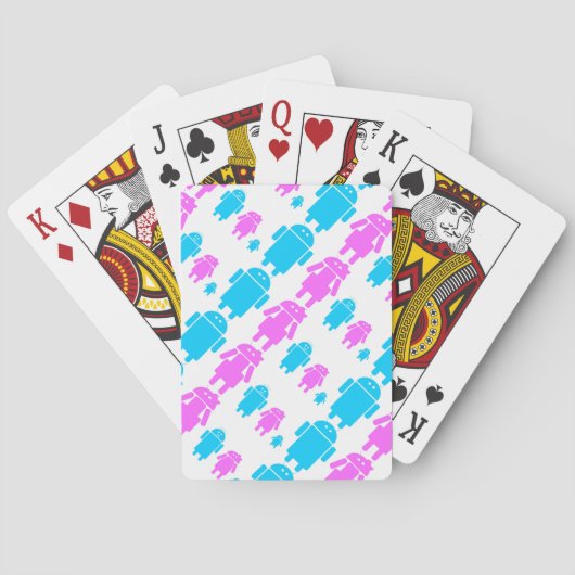 Schudrobotarolpatroon Pokerkaarten (Achterkant)
