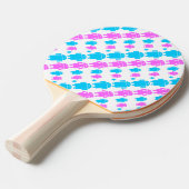 Schudrobotarolpatroon Tafeltennisbatje (Voorkant Gekanteld)