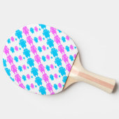Schudrobotarolpatroon Tafeltennisbatje (Zijkant)