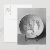 Schudschild met vogels briefkaart (Voorkant / Achterkant)