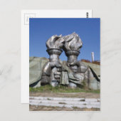 Schudschilderij Buzludzha Briefkaart (Voorkant / Achterkant)