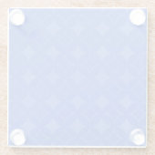 Schudschildpad Glazen Onderzetter (Achterkant)