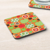 Schudschilfering van appelen bier onderzetter (Linkerzijde)