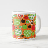 Schudschilfering van appelen grote koffiekop (Voorkant rechts)