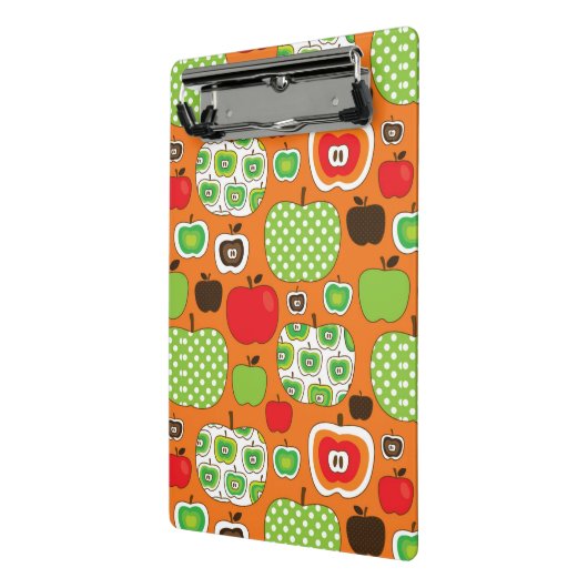 Schudschilfering van appelen mini klembord (Angled2)