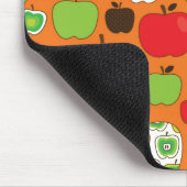 Schudschilfering van appelen muismat (Hoek)