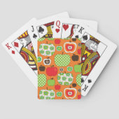 Schudschilfering van appelen pokerkaarten (Achterkant)