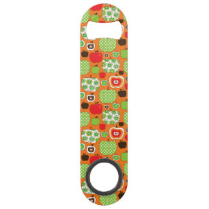 Schudschilfering van appelen speed flessenopener