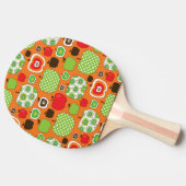 Schudschilfering van appelen tafeltennisbatje (Zijkant)