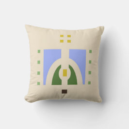 Schudstencelontwerp Kussen