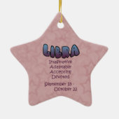 Schudster met sierlijke baby draak keramisch ornament (Achterkant)