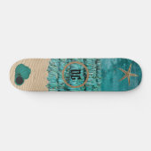 Schudstraat en schelpdieren Persoonlijk Skateboard (Horizontaal)