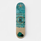 Schudstraat en schelpdieren Persoonlijk Skateboard (Voorkant)