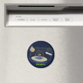 Schudvis uit de cartoon van de ruimte magneet (Insitu (Vaatwasser))