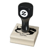 Schudvis uit de cartoon van de ruimte rubberstempel (Stempel)