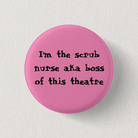 Schudzuster-badge Ronde Button 3,2 Cm (Voorkant)