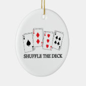 SCHUFFEN DE DECK KERAMISCH ORNAMENT (Rechts)