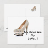 schuh- Postkarte Briefkaart (Voorkant / Achterkant)