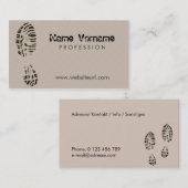 schuhe visitekaartje (Voorkant / Achterkant)