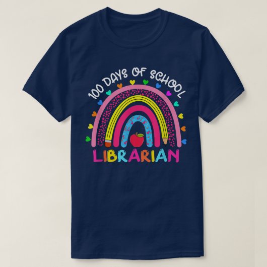 Schuif 100 dagen Lover op school 10 T-shirt (Design voorkant)