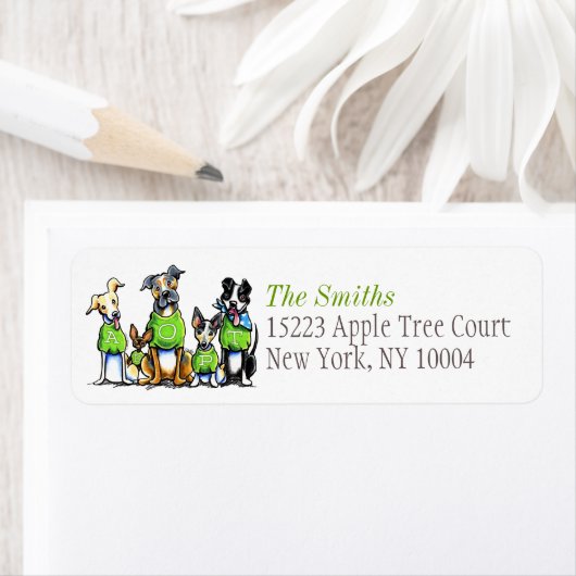 Schuif afzuigdopjes buiten de Leash Art™ Green Tit Etiket (Insitu)