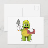 Schuif als Mason met Stone Briefkaart (Voorkant / Achterkant)