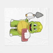 Schuif als Mason met Stone Fleece Deken (Voorkant (Horizontaal))