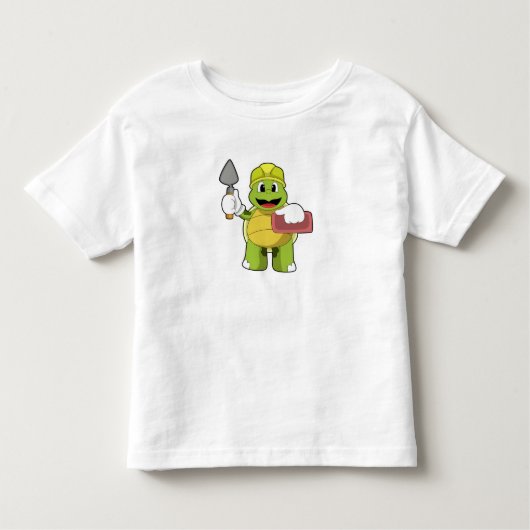Schuif als Mason met Stone Kinder Shirts (Voorkant)