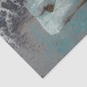 Schuif Blauwgroen grijze textuur ontkoppelen Tissuepapier (Detail)